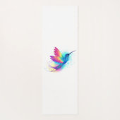 Tapis De Yoga Exotic Rainbow Hummingbird (Dos)