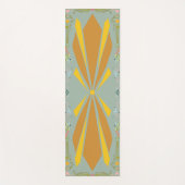 Tapis De Yoga Explosion de déco + Fleurs à patine (Devant)