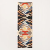 Tapis De Yoga Extrait de paix inspirant de la nature (Dos)