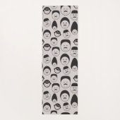 Tapis De Yoga faces comiques (Dos)