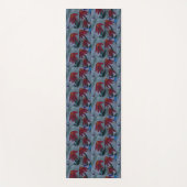 Tapis De Yoga Faisées rouges (Devant)
