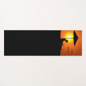 Tapis De Yoga "Faites une pause !" (Devant (Horizontal))