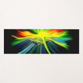 Tapis De Yoga Famille de dauphins sous le soleil (Devant (Horizontal))