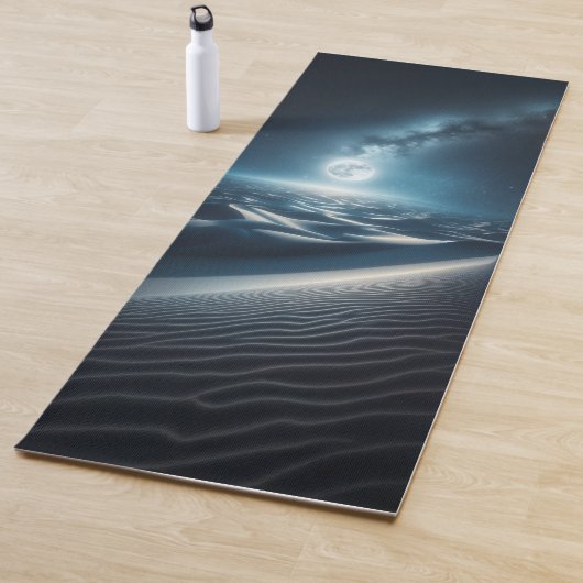 Tapis De Yoga Fantasy Night Sky & Celestial Desert Dunes (En situation)