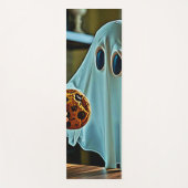 Tapis De Yoga Fantôme convivial Avec Cookie (Devant)