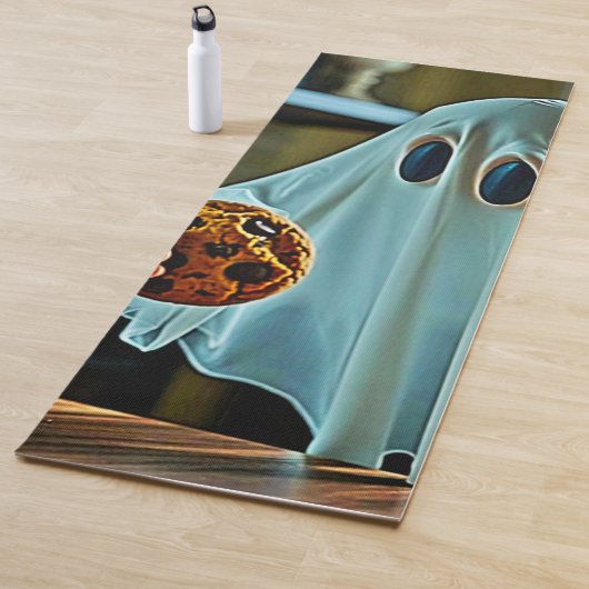 Tapis De Yoga Fantôme convivial Avec Cookie (En situation)