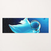 Tapis De Yoga Fantôme cosmique dans la conception spatiale (Dos (Horizontal))