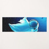 Tapis De Yoga Fantôme cosmique dans la conception spatiale (Devant (Horizontal))