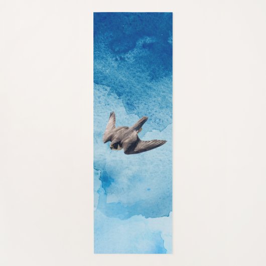 Tapis De Yoga faucon pèlerin (Devant)