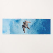 Tapis De Yoga faucon pèlerin (Devant (Horizontal))