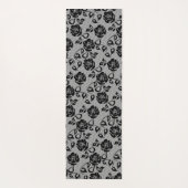 Tapis De Yoga Faux Black Lace Poisson Yoga Mat (Dos)