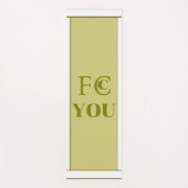 Tapis de yoga FCC YOU (Devant)