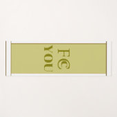 Tapis de yoga FCC YOU (Devant (Horizontal))