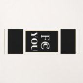 Tapis de yoga FCC YOU (Devant (Horizontal))