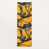 Tapis De Yoga Fée en jaune (Dos)