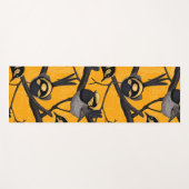 Tapis De Yoga Fée en jaune (Devant (Horizontal))
