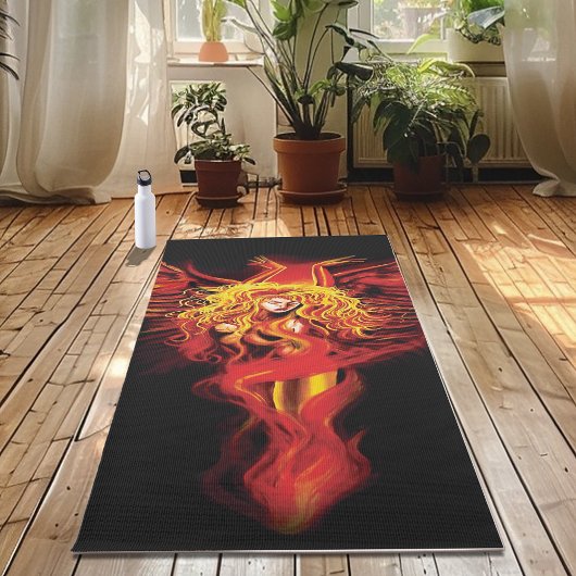 Tapis De Yoga Femme Phoenix