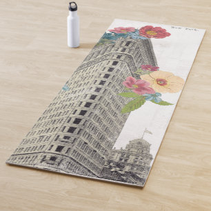 Tapis De Yoga Fer plat floral   New York, NY