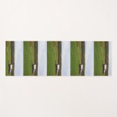 Tapis De Yoga Ferme d'automne (Devant (Horizontal))