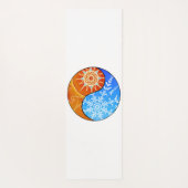 Tapis De Yoga Feu et glace (Dos)