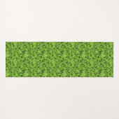 Tapis De Yoga Feuillage vert (Devant (Horizontal))