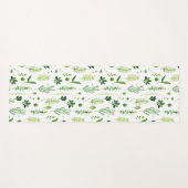 Tapis De Yoga Feuille (Devant (Horizontal))