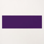 Tapis De Yoga Feuille d'or élégante (Dos (Horizontal))