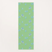 Tapis De Yoga Feuilles branchés de l'Eucalyptus sur le sol (Devant)