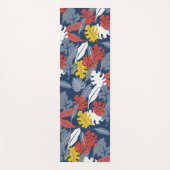 Tapis De Yoga Feuilles d'automne (Devant)