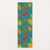 Tapis De Yoga Feuilles d'automne (Devant)