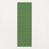 Tapis De Yoga Feuilles de Jade Tree sur Green (Devant)