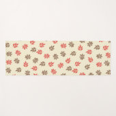 Tapis De Yoga Feuilles des cendres d'érable (Devant (Horizontal))