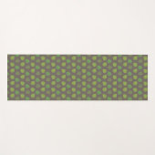 Tapis De Yoga Feuilles Jade Tree Brown (Devant (Horizontal))