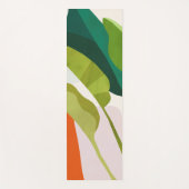 Tapis De Yoga Feuilles tropicaux (Devant)