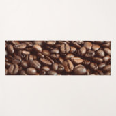 Tapis De Yoga Fèves de café (Devant (Horizontal))