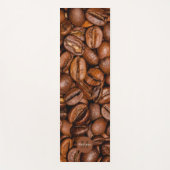 Tapis De Yoga Fèves de café brun brillant Monogram (Devant)