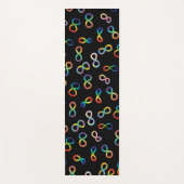 Tapis De Yoga Fierté autistique Neurodiversité Acceptation (Devant)