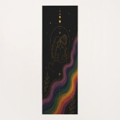 Tapis de Yoga Fierté Lesbienne Céleste (Dos)