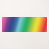 Tapis De Yoga Fierté lgbtq lgbt arc-en-ciel couleurs motif yoga  (Devant (Horizontal))