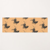 Tapis De Yoga Figure Unicorne numérique - Couleur Arrière - plan (Devant (Horizontal))