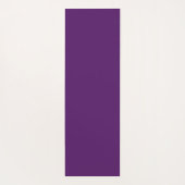 Tapis De Yoga Fille de Graffiti Violet Moderne (Dos)