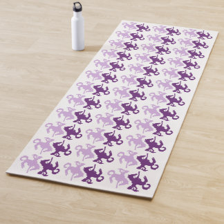 Tapis de yoga Fille et son bronco qui rue