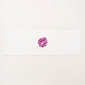 Tapis De Yoga Fille, Pale Megenta, Santé Royale (Dos (Horizontal))