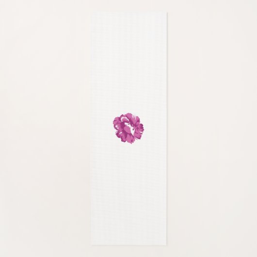 Tapis De Yoga Fille, Pale Megenta, Santé Royale (Devant)