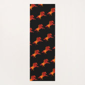 Tapis De Yoga Fire Horse Art (Dos)