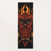 Tapis De Yoga Fire owl (Dos)