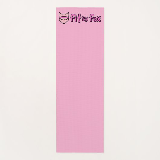 Tapis de yoga FitbyFox Fundamentals (Devant)