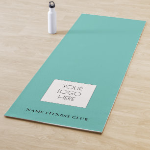 Tapis De Yoga Fitness Business Logo Exercice Modèle Yoga Mat