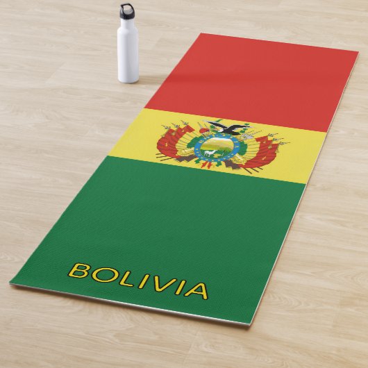 Tapis De Yoga Flag of Bolivia (En situation)
