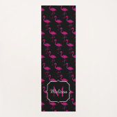 Tapis De Yoga Flamant rose faux parties scintillant scintille no (Devant)